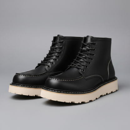 Men's Lace-Up Ankle Boots | Sturdy Footwear