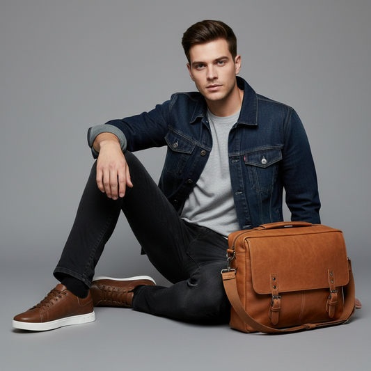 Men's Lace-Up Low-Top Sneakers | Casual Men's Trainers