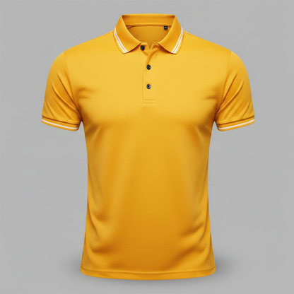 Men's Slim Fit Short Sleeve Polo Shirt | Casual Style