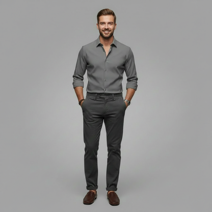 Samuel | Men's Long Sleeve Casual Shirt