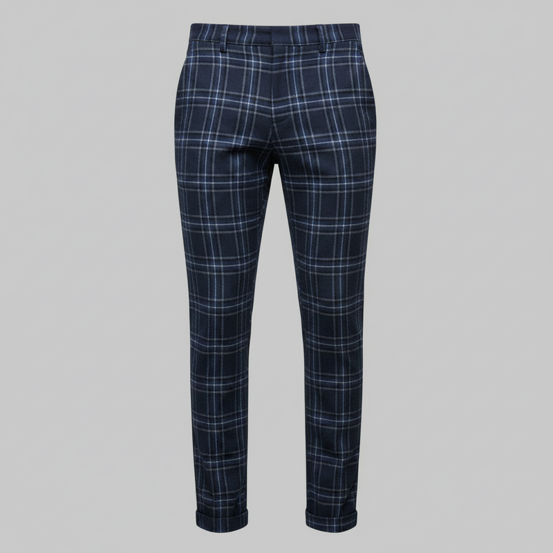 Sasha Checked Chino Pants | Men's Pants