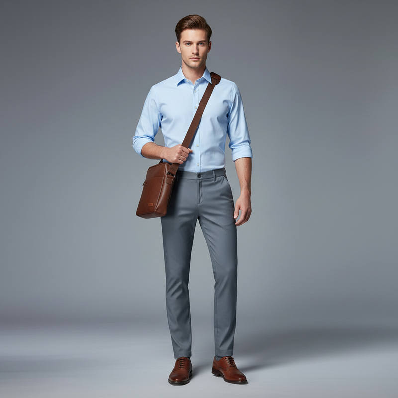 Saul | Men's Slim Fit Casual Trousers